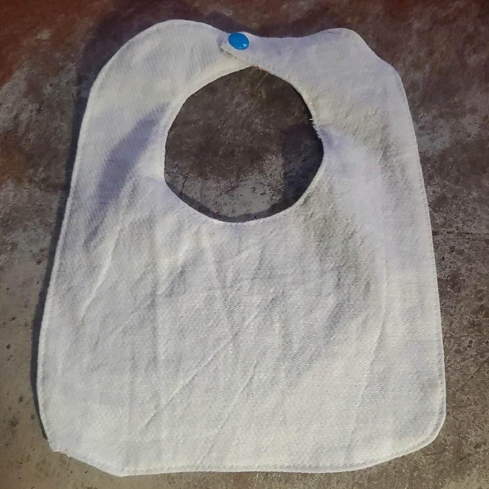 Floral Bird Design Kids Bib